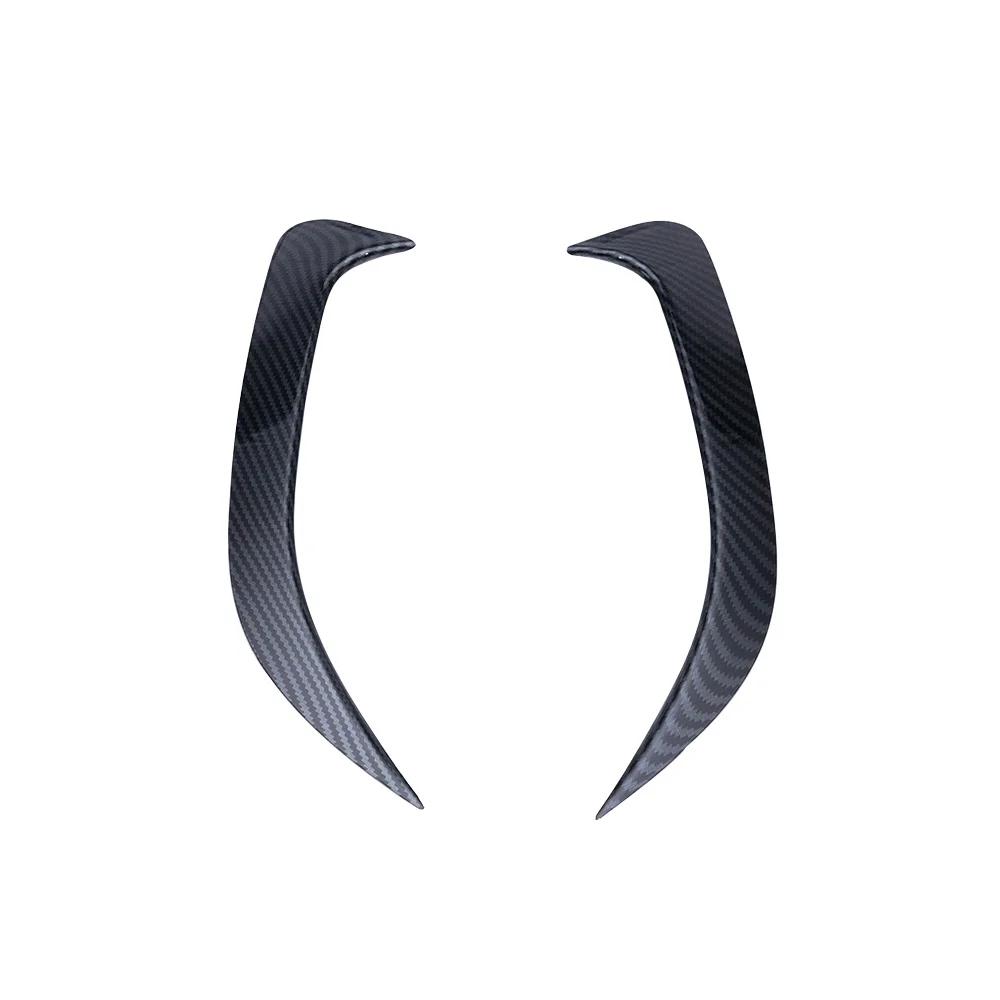 

Carbon Fiber Rear Canard / Air Vent Spoiler Cover Trim Fit Benz C-Class 2015-21