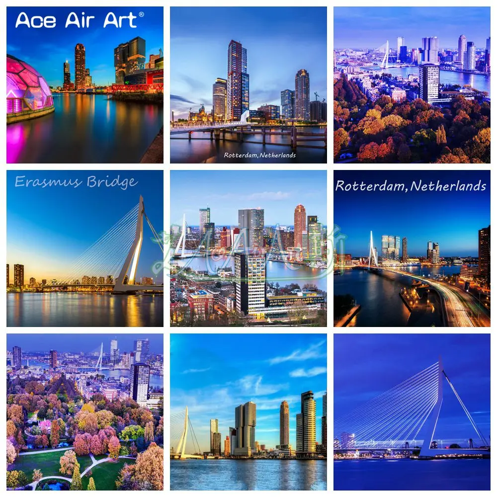 Алмазная 5d картина сделай сам в европейском стиле вышивка пейзажем Нидерландов