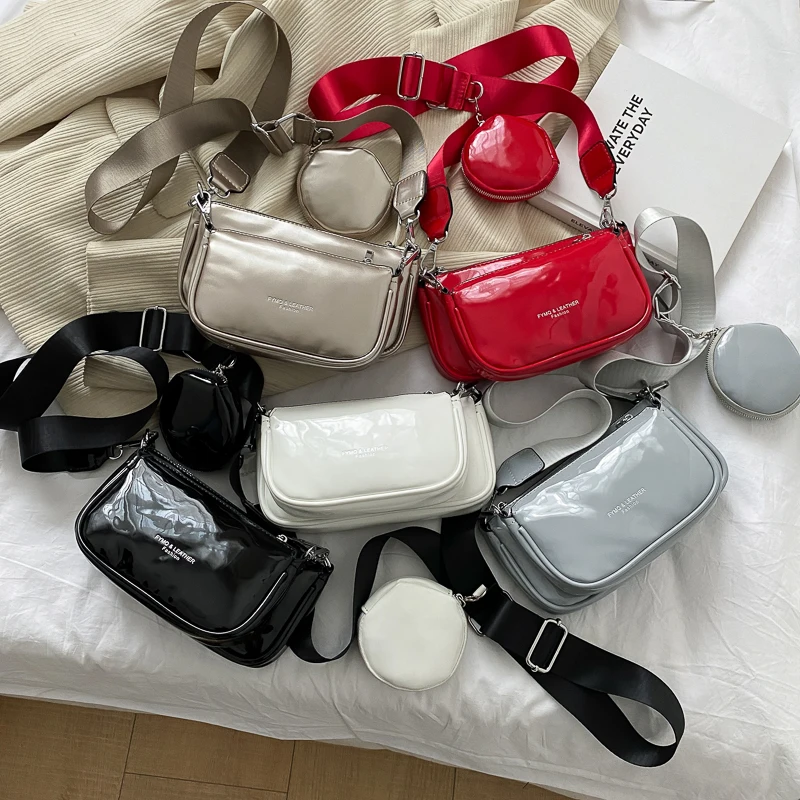 

Fashion Majong Bag Leather Shoulder Cross Body Bag Woman Composite Bag Luxury Designer Purses and Handbags Sac Bolsas De Mujer