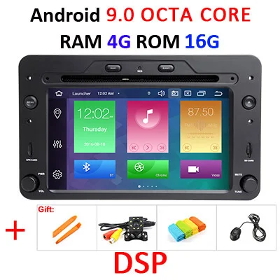 9.0 4G 16G DSP DSP 4G 64G Android 9,0 автомобильный DVD gps для Alfa Romeo Spider Alfa Romeo 159 Brera 159 Sportwagon Радио стерео Авто навигация - Цвет: 9.0 4G 16G DSP