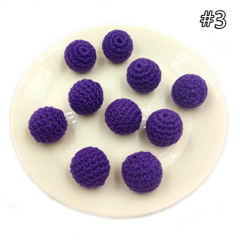 wood teether 3 5 шт. детский прорезыватель, вязаные крючком бусины, 16 мм, деревянный прорезыватель, подвесная детская коляска, аксессуары для детской коляски, зажим для пустышки, деревянная кукла младенца - Цвет: wood teether 3