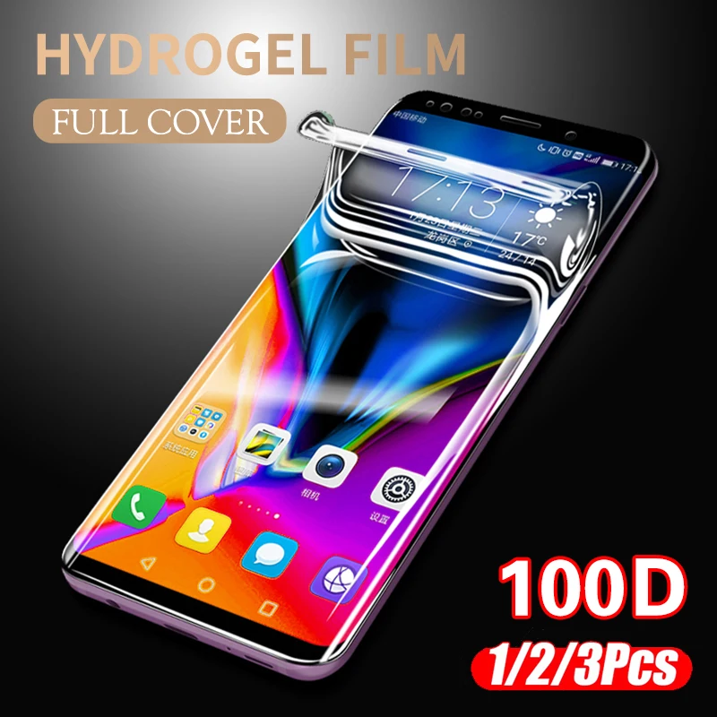Защитная Гидрогелевая пленка для Huawei P20 P30 P40 Pro Nanotech самоисцеляющая полноэкранная