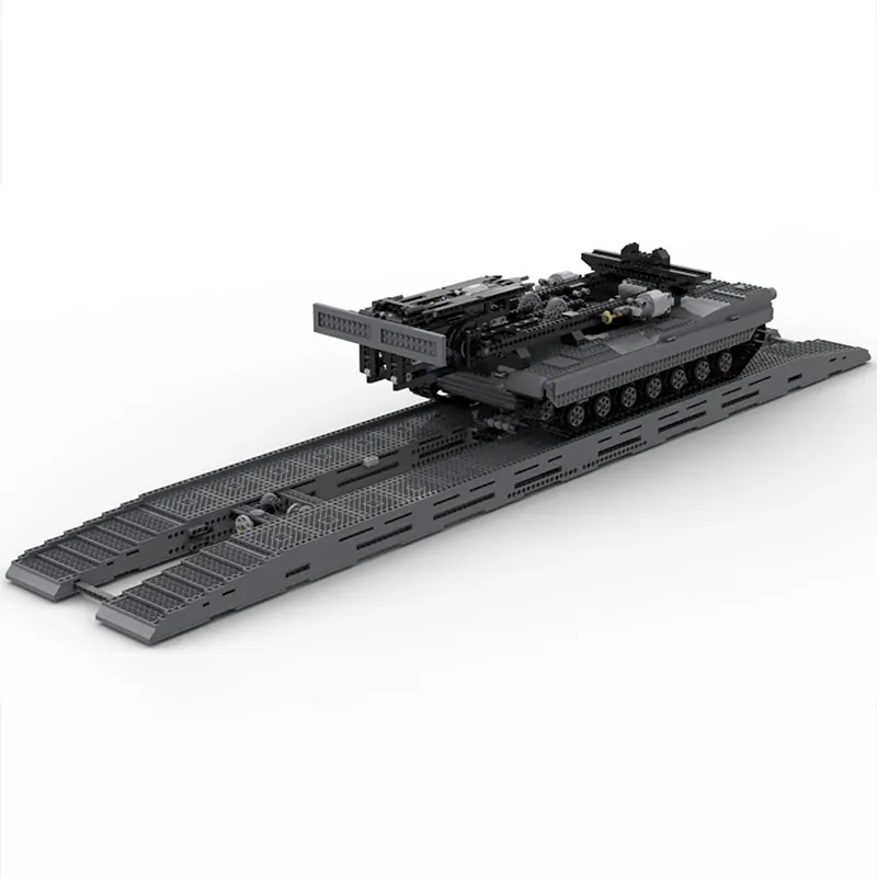 

MOC Military Bridge Layer Tank Building Blocks Bricks Modular Transportation Vehicles Block Model Kids Toys For Gift 3081PCS