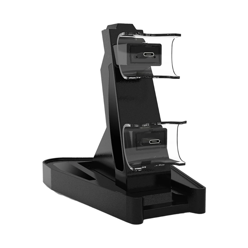 

PS5 Controller Charger,Dual Type C Docking Station Dock Stand ，USB Fast Charging Station, with LED Indicator Charge