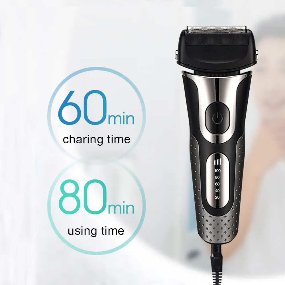 Портативная Бритва для бороды с аккумулятором|Электробритвы| |