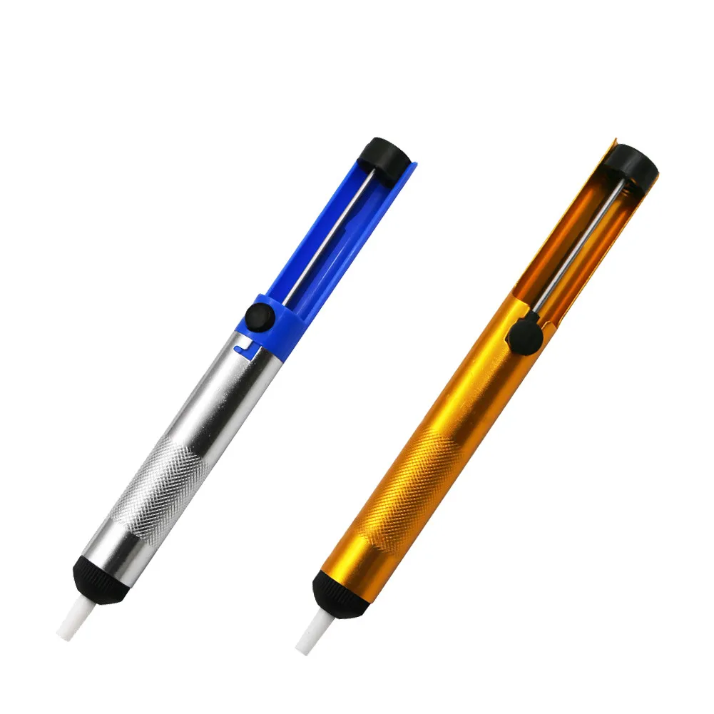 

Алюминиевый металлический отсос для удаления припоя, паяльная присоска, ручка, инструмент для вакуумного удаления, железная отсос, ручной с...