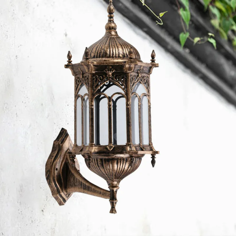 Винтажный настенный светильник E27 декоративное наружное освещение для сада дома