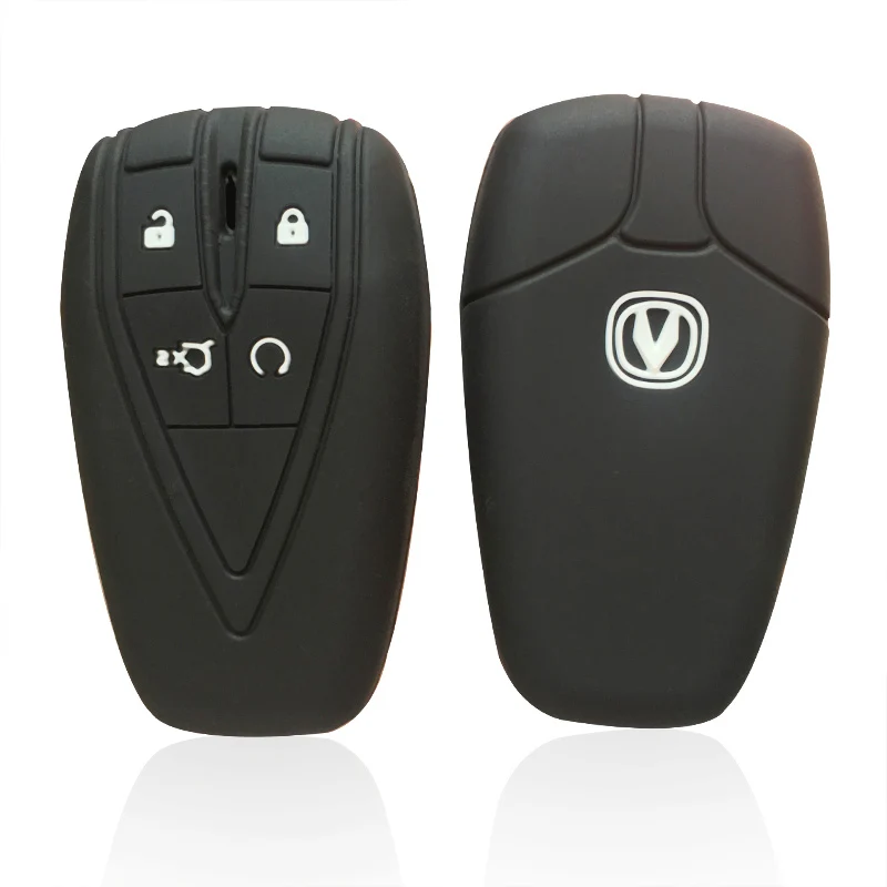 Car Key Cover Case for Changan CS35PLUS CS55PLUS CS75PLUS Holder Keychain Alarm 2019-2020 Accessories | Автомобили и мотоциклы