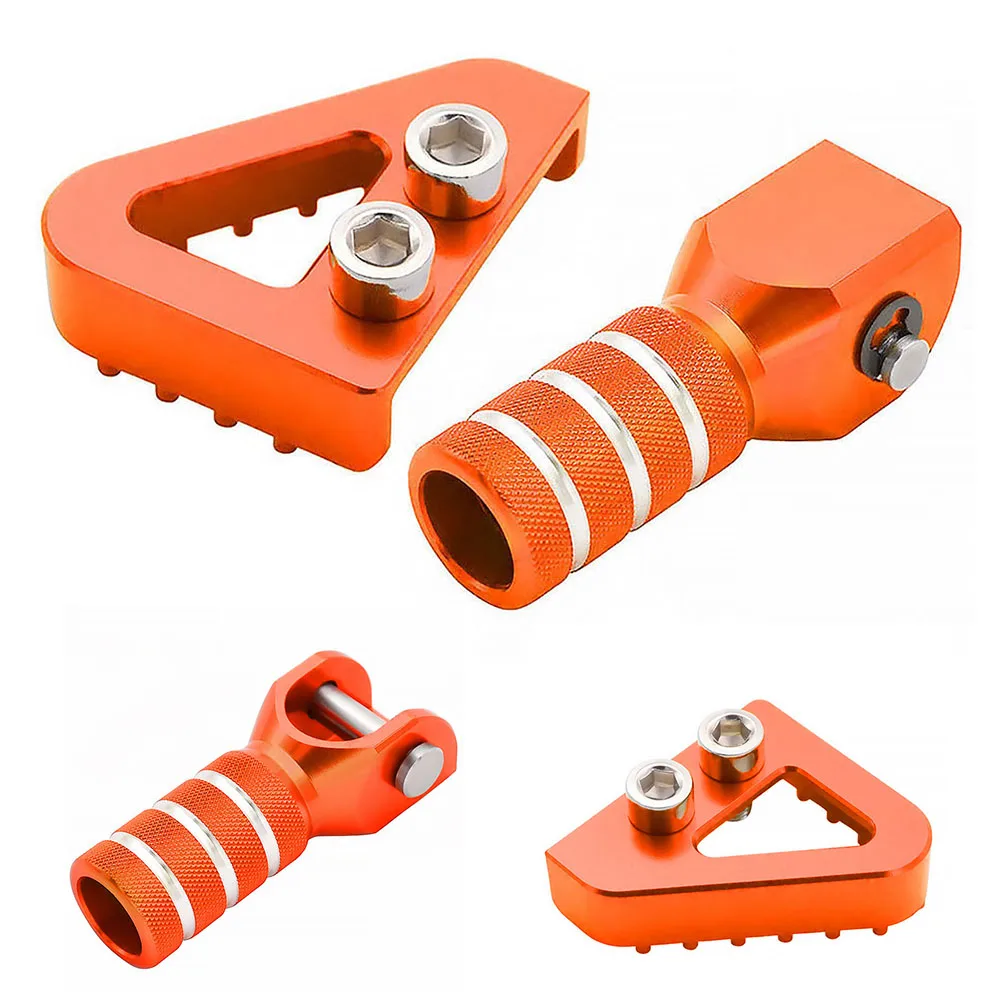 Детали мотоцикла алюминиевые EXC/SMC/250/450 CNC оранжевая Тормозная ступенчатая