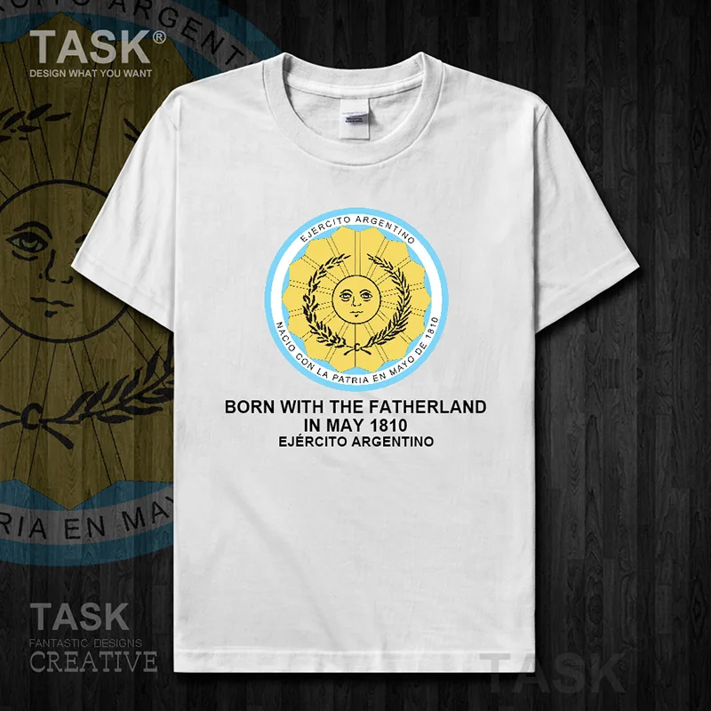 

Футболка мужская армейская Аргентинская армейская футболка новые Топы Одежда с коротким рукавом тактическая Свитшот Летняя мода 01