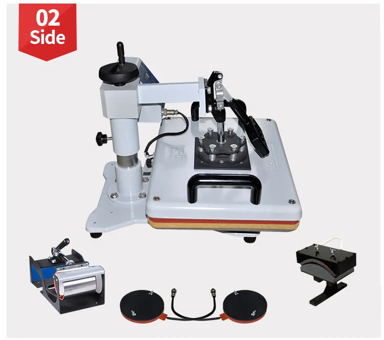 8 In 1 Heat Press Machine For Mugs Cap And T Shirt Sublimation Thermal Transfer Printer | Компьютеры и офис