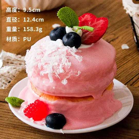 Artificial Cake Fake Cupcakes Simulation Realistic Food Faux Cakes Bread Dessert Decor Display Props Kitchen | Дом и сад