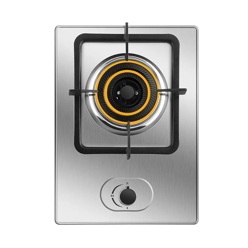 

Built-In Single-Burner Dual-Use Gas Stove, Natural Gas Liquefied Gas Stove Desktop Fire-Concentrating Stove Stainless Steel
