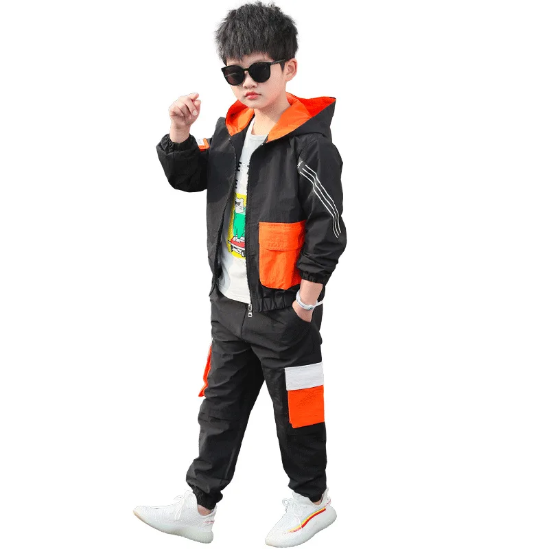 

Children's clothing boys spring suit 2020 new Korean version of children's spring and autumn models handsome middle-aged boy boy