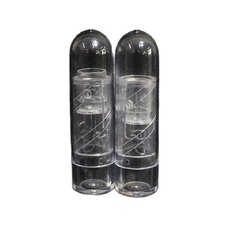 

50 шт./лот, горячая Распродажа, прозрачная мини трубка для помады, сделай сам, пустой бальзам в бутылке для губ, пластиковый образец, контейнер...