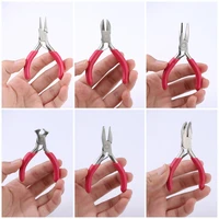 professional diy jewelry pliers set stainless steel jewelry tools round snout pliers long chain pliers for jewelry design diy