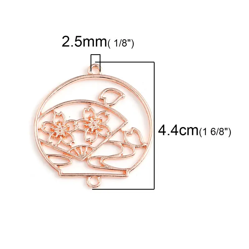 Подвески из цинкового сплава с открытой спиной полимерная рамка коннекторы