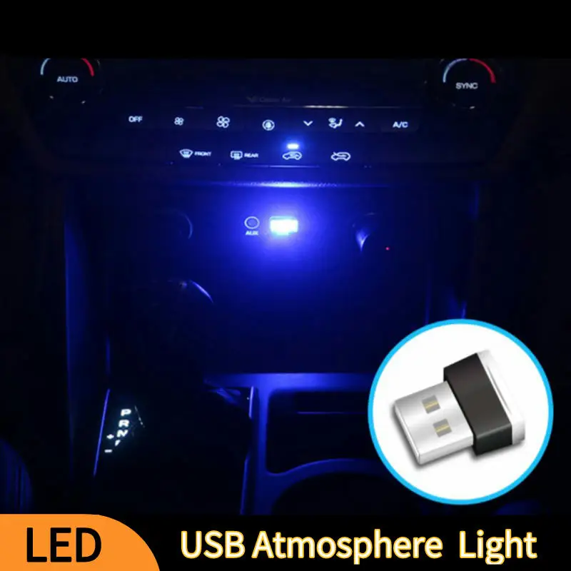

Car USB Light LED Neon Interior Ambient Light Car Atmosphere Auto Decorative Lamp Ambient Lights Car Interior Accesories