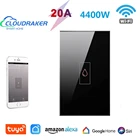 Cloudraker 20A США WiFi умный переключатель водонагреватель с дистанционным управлением Alexa Echo Google Home Siri Tuya Smart Life сенсорная панель
