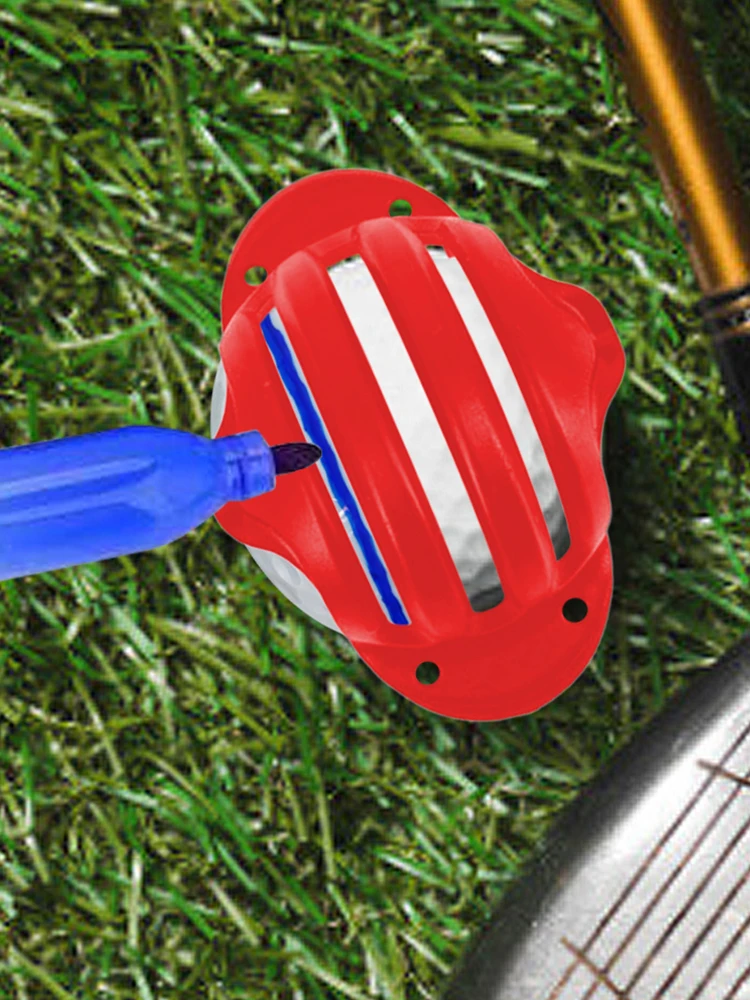 

Golf Ball Liner Ball Marking Alignment Tool and 2 Golf Ball Marker Pens Golf Gifts Alignment Putting Tool Line Marker Drawing