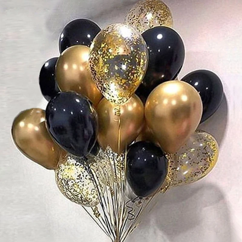 

Happy Birthday Balloon 18th 30th 50th Metal Latex Balloon Birthday Party Decorations Adult Kids Helium Air Globos Wedding Decor