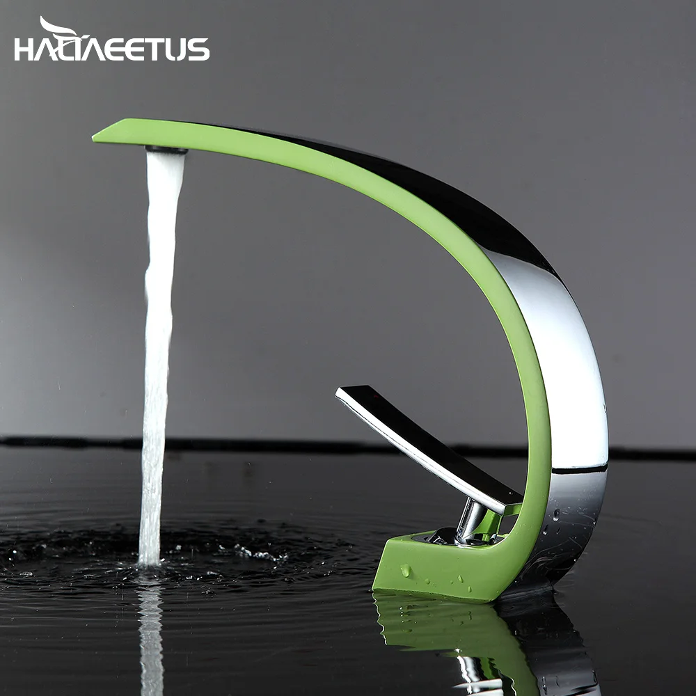 Haliaeetus смеситель для ванной комнаты латунный хромированный кран щетка раковины
