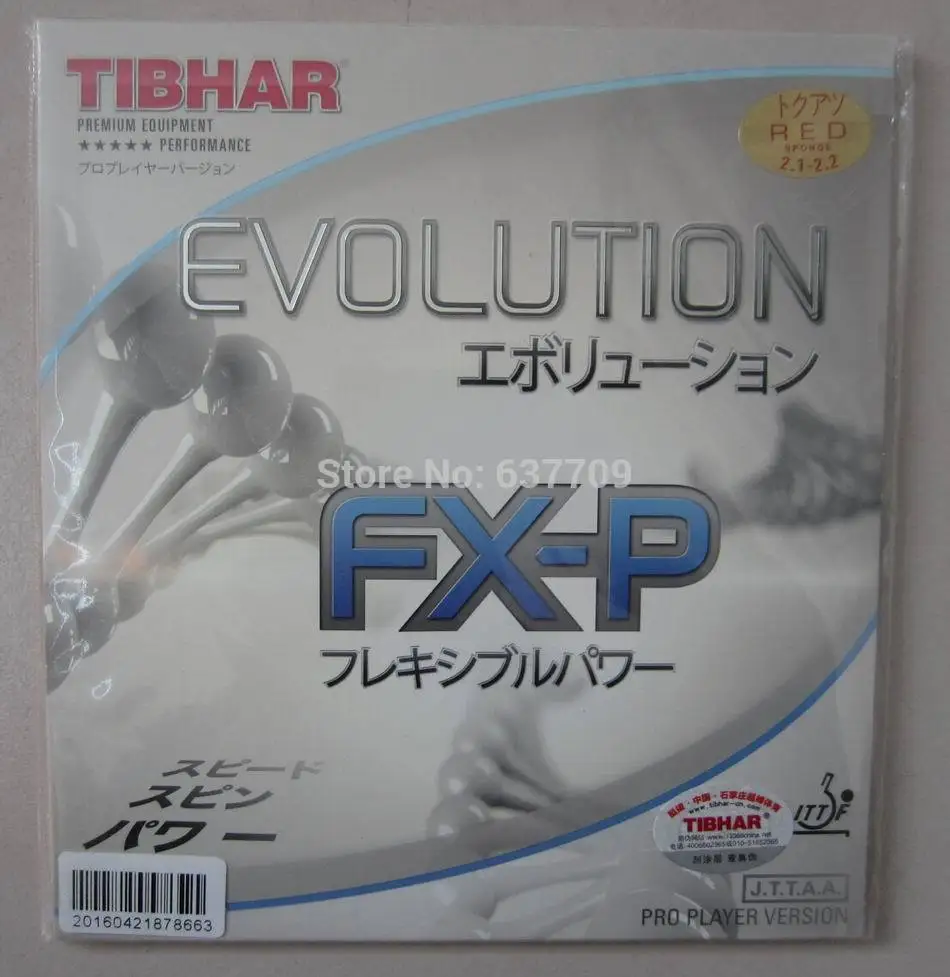 

Origianl Tibhar table tennis rubber EVOLUTION FX-P for table tennis rackets racquets fast attack loop made in Germany ping pong