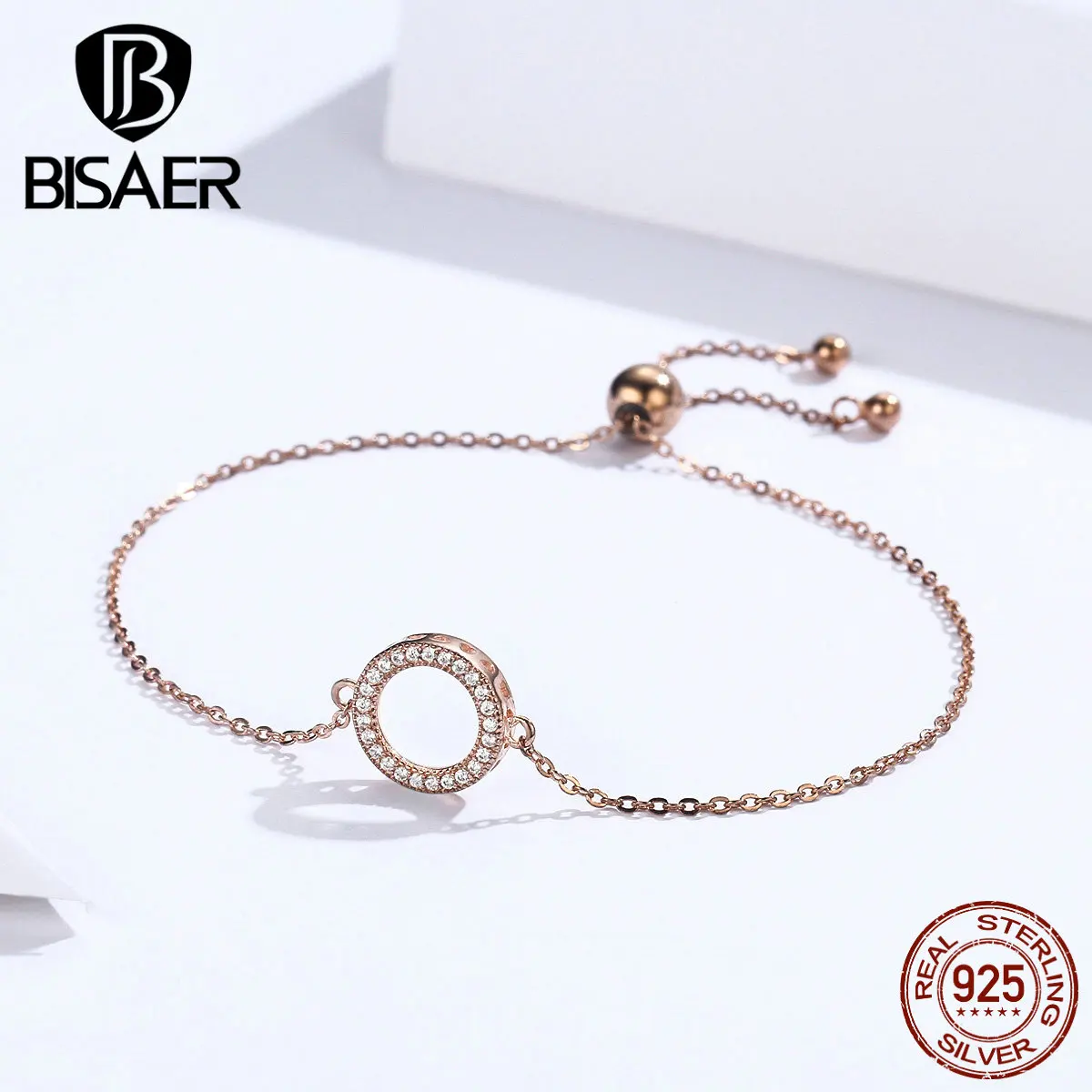 Женский браслет из серебра 100% пробы с фианитами|Гибкие и жесткие браслеты| |