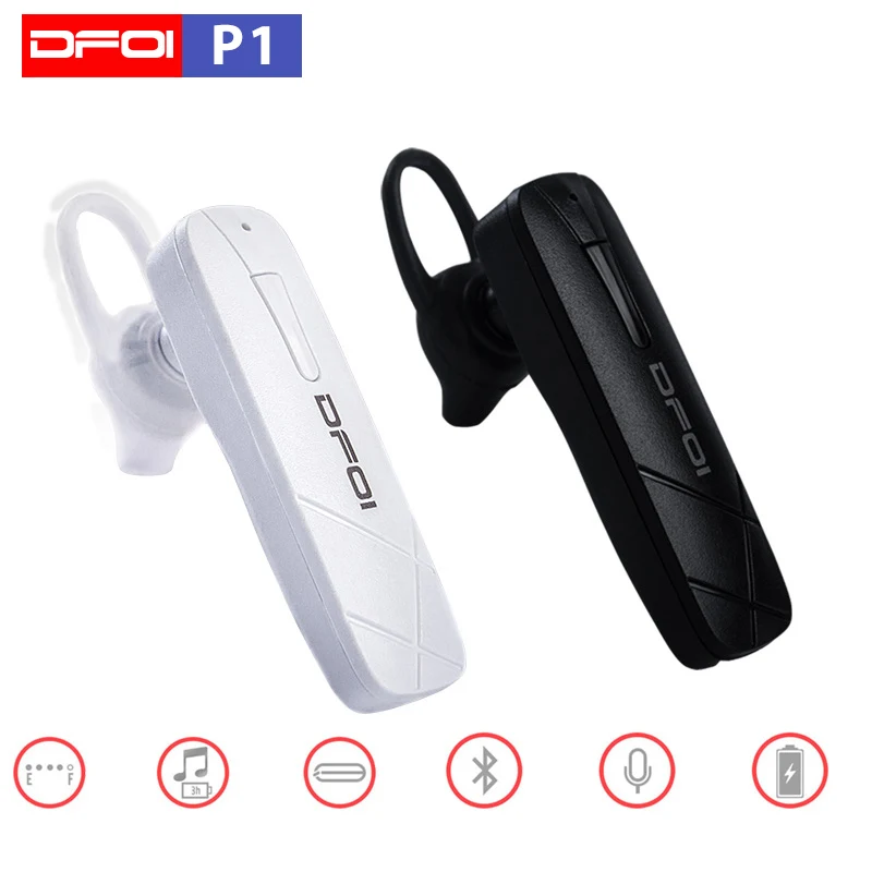 DFOI Bluetooth наушники CSR V4.1 беспроводные наушники для телефона iPhone Беспроводная Спортивная гарнитура стерео наушники с микрофоном