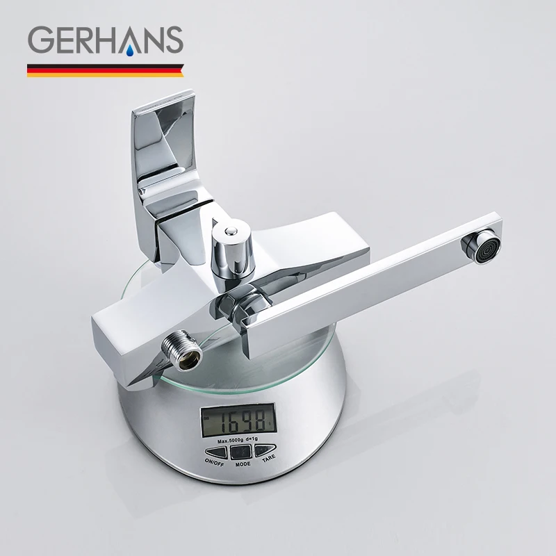 GERHANS Faucet K13014 Смеситель для ванны Цвет: Хром|Смесители ванны| |