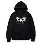 Мужской пуловер в стиле 90-х с забавным мультяшным принтом