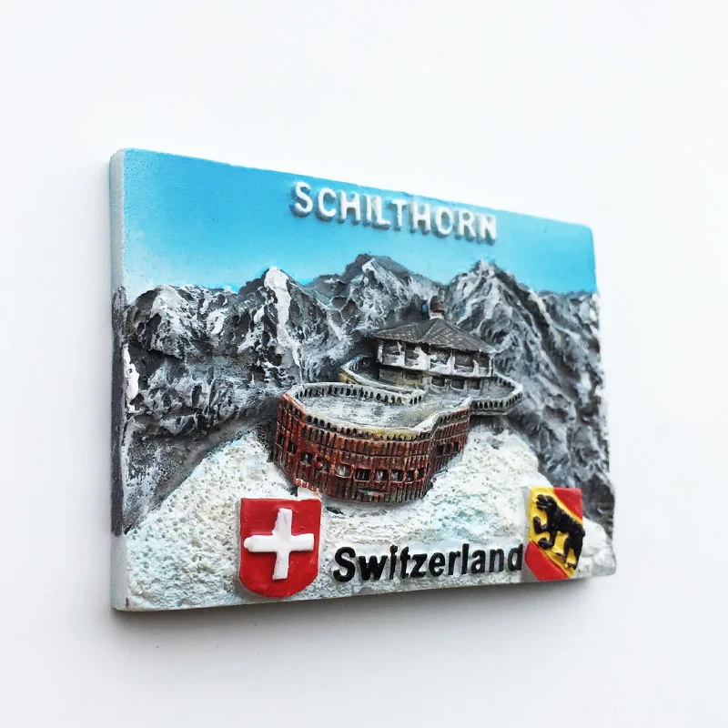 QIQIPP швейцарские Альпы спиртовые аттракционы туристическое памятное украшение