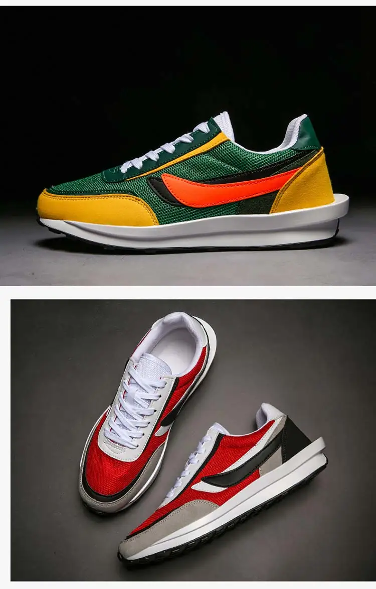 Дизайнерские кроссовки LDWAFFLE/SACAI; мужские и женские кроссовки; роскошные кроссовки для бега; дорожные кроссовки; цвет оранжевый, белый