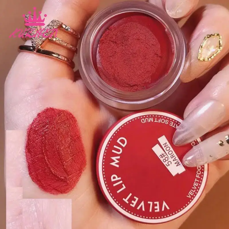 

Жидкая помада 6 цветов, бархатный матовый блеск для губ, водостойкая глазурованная Помада для губ, стойкий сексуальный красный тинт для губ, ...