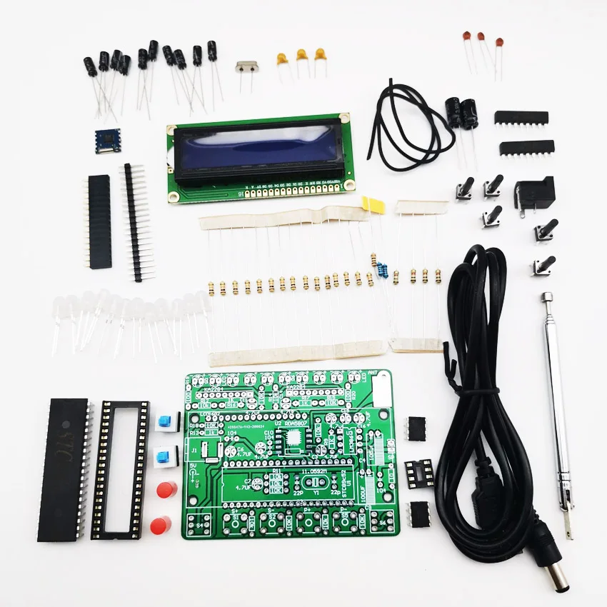 FM цифровое радио DIY kit электронный Обучающий набор для пайки | Игрушки и хобби