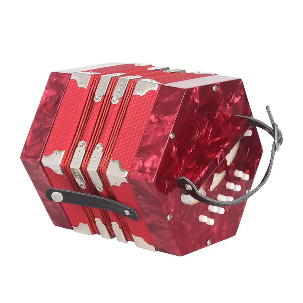 Новый 20-кнопочный концертин с сумкой для переноски взрослых начальной школы