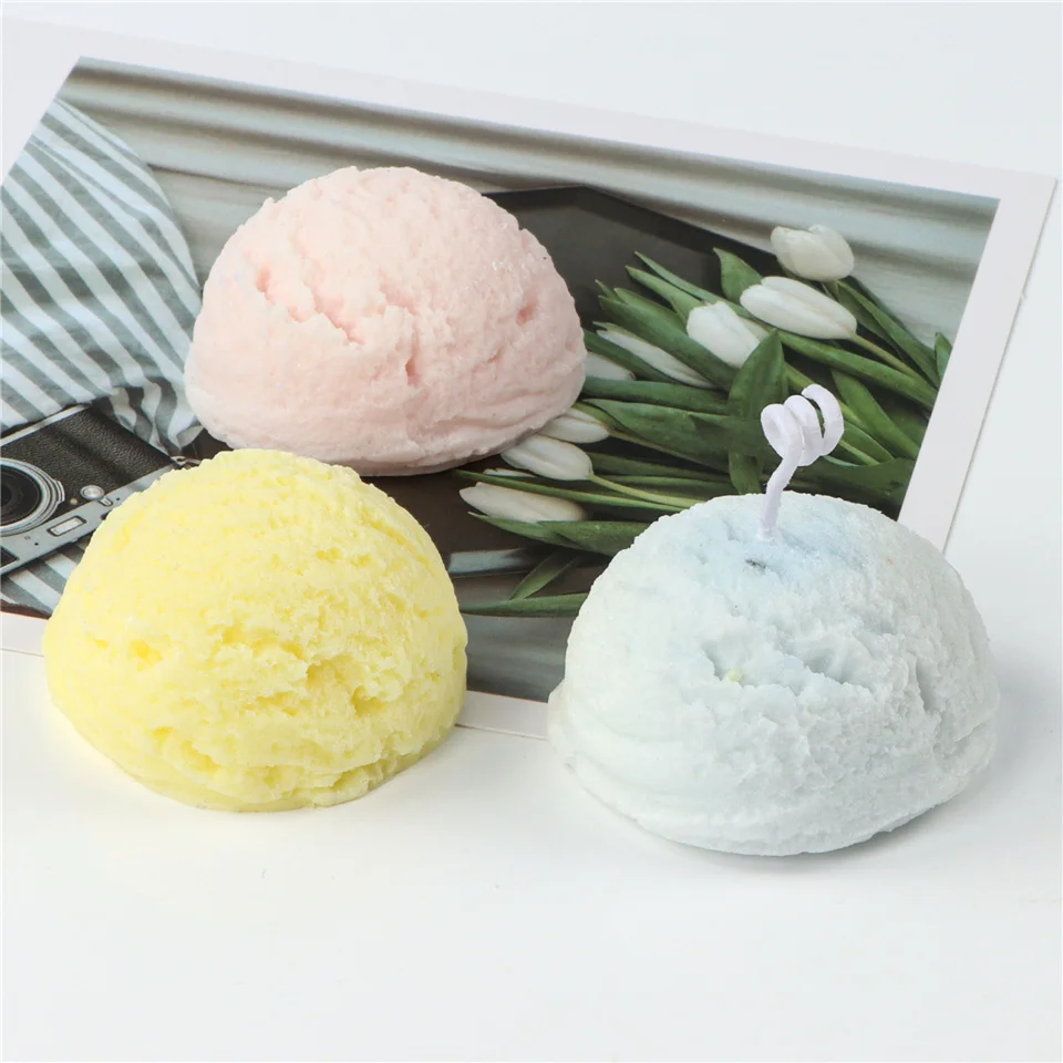 Силиконовая форма для мини-мороженого в форме свечи гибкий Сферический