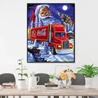 DIY алмазная живопись Санта-Клаус любовь Кола Вышивка крестом мозаика Алмазная вышивка Стразы цифровое Рождественское украшение для дома