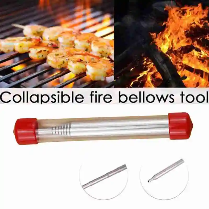 Выдвижная трубочка для приготовления пищи на открытом воздухе выживания