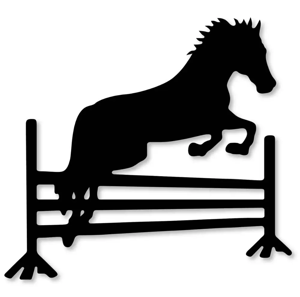 ForeWan конь скачок Рамки Металлические Вырубные штампы для DIY скрапбукинга альбом