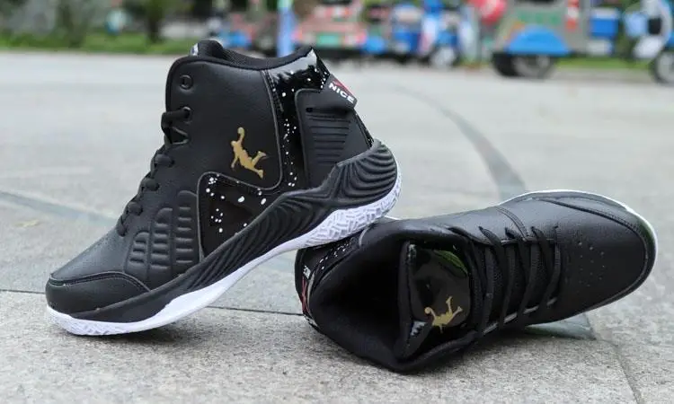 Мужские высокие баскетбольные кроссовки jordans мужские амортизирующие легкие баскетбольные кроссовки противоскользящая дышащая уличная белая спортивная обувь