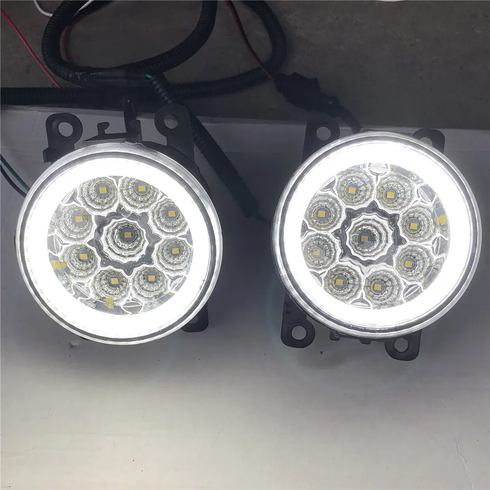 Malcayang новые ангельские глазки высокой яркости светодиодные противотуманные фары