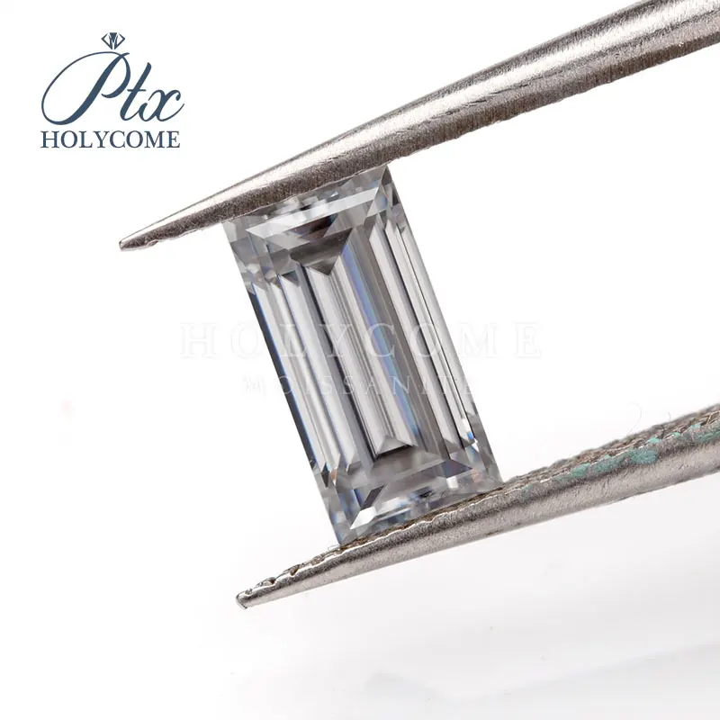 DEF белый 2*5 мм прямоугольная огранка moissanite свободные синтетические алмаз цена за
