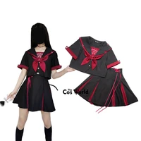 magic circle summer darkly sailor suit tops skirts jk high school uniform class students cloth