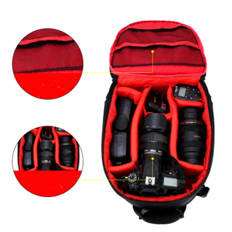 Сумка для камеры рюкзак наплечный чехол фотосъемки на открытом воздухе Samsung Canon