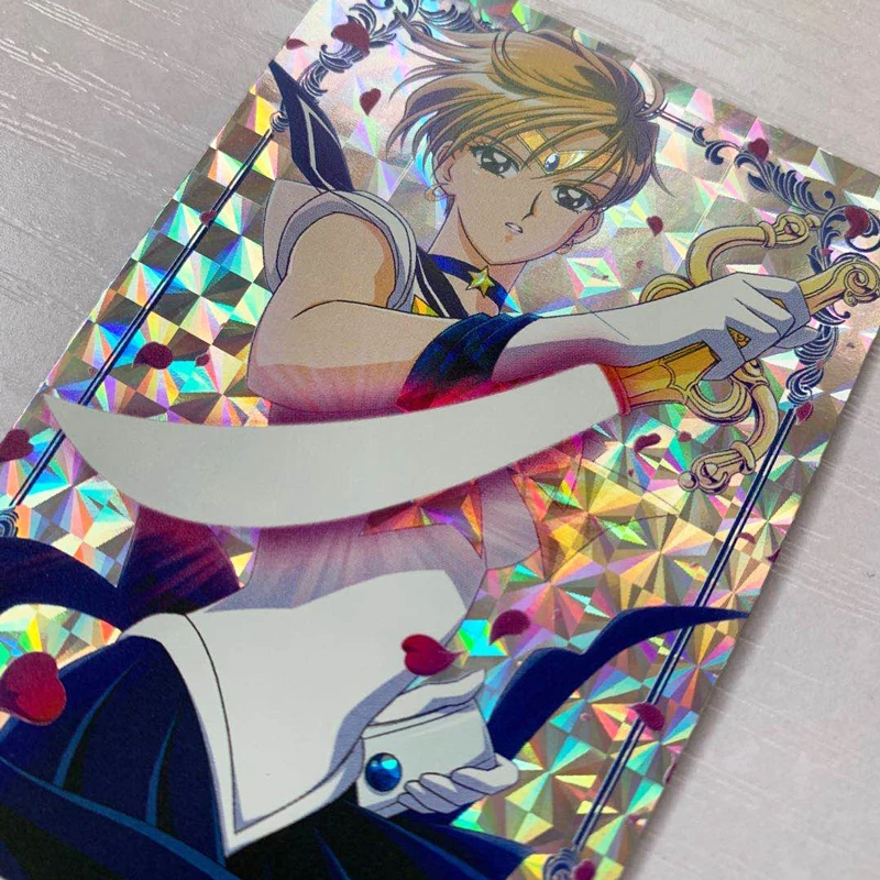 

Original 9 cards/pack Sailor Moon Super flash tcg collection cards size 86*59mm cartas carte games card