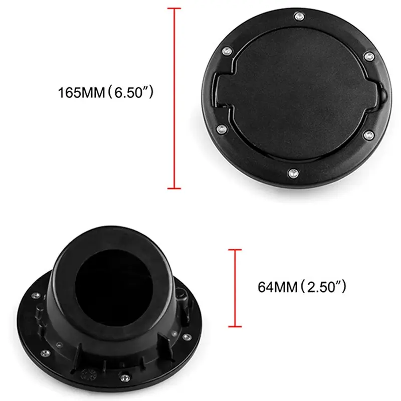 1 шт. крышка топливного бака черная наполнителя газового 2/4 дверь для Jeep