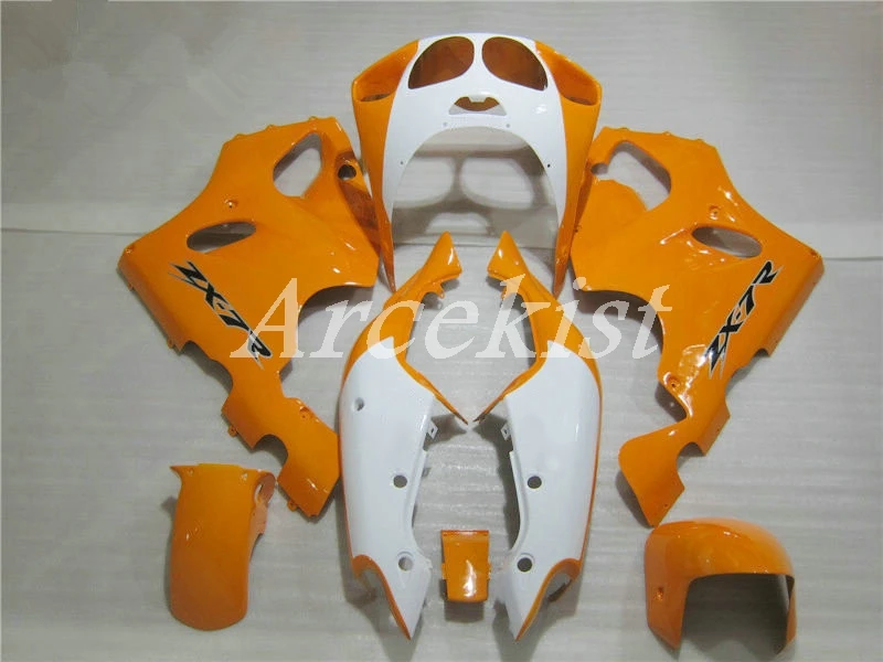 

New ABS Whole Fairings kit Fit for kawasaki Ninja ZX-7R zx 7r 1996 - 2003 01 02 03 bodywork set Orange white