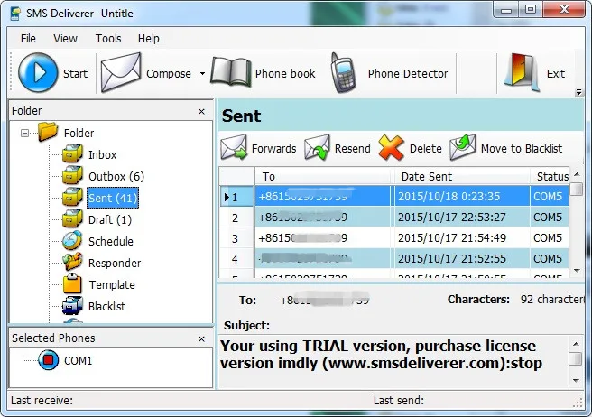 Hot selling bulk SMS software support 4/8/16/32/64 ports gsm modem pool - SMSDelivere enterprise edition | Компьютеры и офис