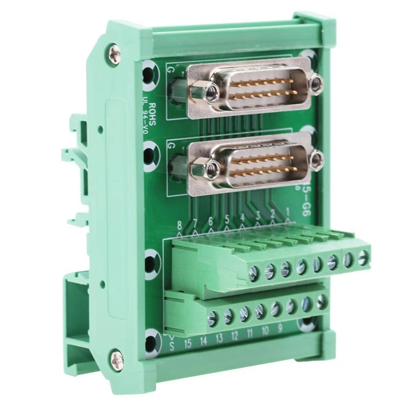 DB15 G6 соединитель к клемме проводки Breakout Board Без припоя (папа и папа адаптер) CNIM